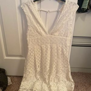 NWOT! White lace dress